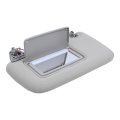 Gray Left Sun Visor With Light For Nissan Sentra 2013-2019 