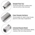 3pcs Tap And Die Set 3 8-20 Un Thread Roundpinging Tool Tap Kit For Nut Screw Bolt Thread Repair