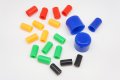 Autobahn88 Silicone Hose Cap Intake Vacuum End Plug Inner Diameter 12mm 0 47 Pack Of 10 Red