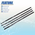X Autohaux 4pcs Weatherstrip Window Trim For Honda Civic 2016-2019 Seal Car Outside Belt Door Weather Strip