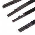 X Autohaux 4pcs Weatherstrip Window Trim For Honda Civic 2016-2019 Seal Car Outside Belt Door Weather Strip