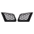 2pcs Honeycomb Front Grille Grill For Seat Ibiza Typ 6l 2002-2009 Cordoba 