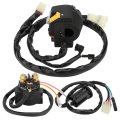 Handlebar Key Starter Relay Switch Kit For Honda Trx400ex 400ex Sportrax 1999-2004 35020-hn1-000 35100-hn1-000 35850-hm3-000 