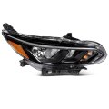 Headlight Assembly Fit 2024 For Nissan Sentra S Sedan 4-door Halogen Black Housing Right Side 