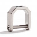 Tikidesign Titanium Key Rings D Car Holderchain Screw Shackle Key Ring For Home Keys Edc Gears M-stonewashed 