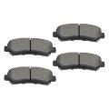 Front Disc Brake Pad Set D1374 Semi Metal 4pcs For Nissan Maxima 2009 2023 Juke 2014 2017 1 6l Sentra 2012 2 5l 