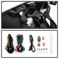 Acanii For 2015-2016 Chevy Trax Bumper Driving Fog Lights Lamps Switch Bulbs Assembly Driver Passenger Side