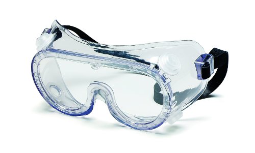 Mcr Safety 2235r Economy Polyvinyl Chloride Strap Indirect Ventilation General Purpose Goggle With Clear Frame And Anti-fog