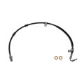 Brake Hydraulic Hose For Navistar Genesis Re 3000 2001 2002 Stamped Steel Bracket Black Flexible Replaces 3523113c2 3523113c3 