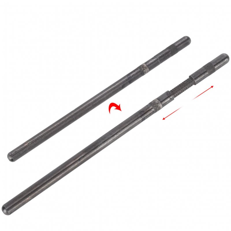 Pushrod Length Checker Black Iron Checking Tool 7702-1 Replacement 6 8-7 8in Adjustable Size Range