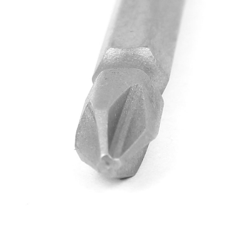Magnetic Ph2 Double End Phillips Screwdriver Bit Gray 15cm Length