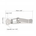 Uxcell Spring Loaded Toggle Latches 72mm Length Iron Hasps Clamps For Case Box Trunk Catches Pack Of 6