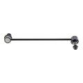 Front Stabilizer Bar Link Set For 2019 To 2025 Genesis G70 Ball Joint End 1 And 2 Threaded Stud Black Standard Style 