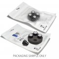 Ipick Image For Chevrolet Corvette C7 Logo In White On Black Aluminum Tire Valve Stem Caps