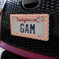 Cute Maine Lobsters Pattern License Plate Tag Frame
