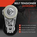 A-premium Belt Tensioner Assembly With Pulley Compatible Ford Escape 2001-2004 Taurus Sable Mazda Tribute Mpv Mercury Cougar