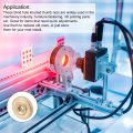Uxcell Knurled Thumb Nuts 10pcs M3 X D11mm H2 5mm Brass Nut Flat Head Through Hole Lock Adjusting For 3d Printer Parts
