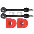 4-piece Fit For 1997-2006 Jeep Wrangler Front Sway Bar Bushing 2 End Link 