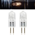 Motoqueen For Whirlpool Oven Light Bulb Wp74009925 2 Pcs 120v 25w G6 35 Halogen Bulbs Ovens 899138-001 Ps11744355 