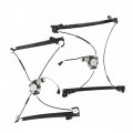 Tom Power Window Regulator Motor Assembly Front Left Right For 2001 2002 2003 Chrysler Dodge 2pcs 