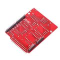 Hiletgo 2pcs V3 Engraver Shield 3d Printer Cnc Expansion Board A4988 Driver For Arduino