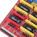 Hiletgo 2pcs V3 Engraver Shield 3d Printer Cnc Expansion Board A4988 Driver For Arduino