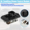Acropix Hvac Blower Motor Resistor Ac Control Module Fit For Toyota Corolla 2003-2008 No 8713802030 Pack Of 1 Black