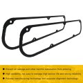 New 3 16 Steel Core Rubber Valve Cover Gasket Replacement Kit Compatible For Small Block Mopar 273 318 340 360 Engines 1967