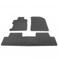 Floor Mats For 2006-2011 Honda Civic Gray Nylon Carpet Front Rear 3pc Full Set Bya Ikona Motorsports 2007 2008 2009 2010