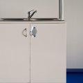 Veemoon 2pcs Cabinet Lock Hasp Secure Drawer Counters Security Showcase Safetys File Rv Replacement Metal Zinc Alloy Heavy
