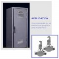 Veemoon 2pcs Cabinet Lock Hasp Secure Drawer Counters Security Showcase Safetys File Rv Replacement Metal Zinc Alloy Heavy