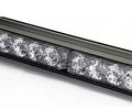 Padhome Led Emergency Warning Traffic Advisor Vehicle Strobe Light Bar 35 5 32 Amber And White