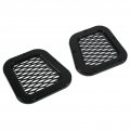Vent Air Flow Intake Qiilu Front Side Grille Cover Decoration Glossy Black Replacement For Land Rover Defender 2004a 2019