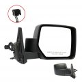 Ocpty Passenger Side Mirror For 2007-2017 Jeep Patriot Outside Accessories Easy-adjustable Power Heated Manual Folding View