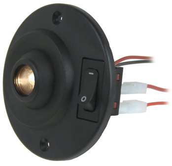 Overhead Dome Light Eyeball Led Fixture For Rv Boat Car Auto Or Truck Italian Made 12 24 Volt Bulb Prima Brand White