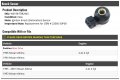 Knock Sensor Compatible With 1995-2001 Nissan Altima 2 4l 4-cylinder