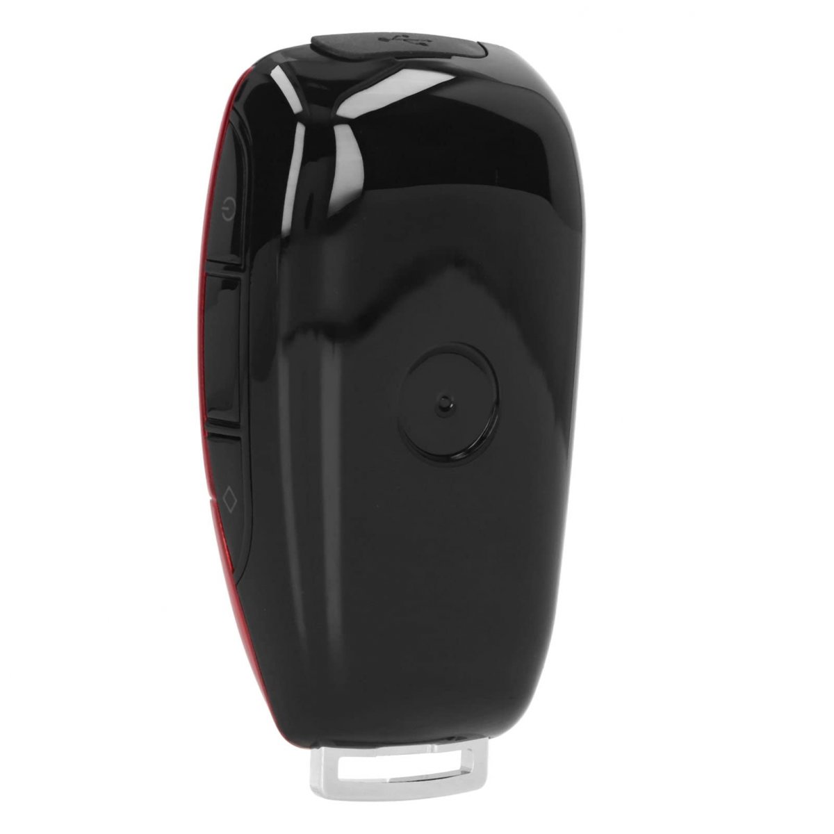 Car Keyless Entry Smart Remote Key With 2inch Lcd Touch Screen For Start Stop Engine Button Window Lift Function Side Keys Red