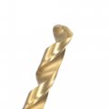 Uxcell High Speed Steel Straight Shank Twist Drill Bit Fully Ground Titanium Coated 4 1mm Diameter 75mm Total Length 36mm 2 Pcs