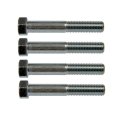 Steel Hex Head Cap Screws Zinc Finish Silver M10 1 25 Fine Thread Class 8 26mm Length 4 Piece Set Alx-pau-rb-877-560-cl360a50 