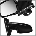 Auto Dynasty Ch1321110 Oe Style Manual Passenger Right Side View Door Mirror For Dodge Caravan Grand Voyager 96-00
