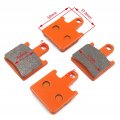 Httmt Carbon Ceramic Brake Pad Compatible With Kawasaki Zg1400a Zx1400c Ninja Zx14 4