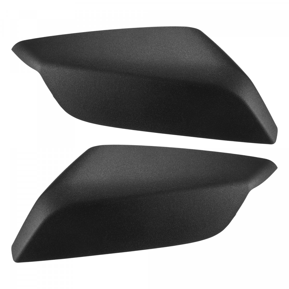 Black 1 Pair Car Driver Passenger Side Door Wing Mirror Cover Rear View Cap For Chevy Chevrolet Malibu 2016 2017 2018 2019 No
