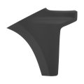 Front Bumper End Cap Extension Trim For 2019-2022 Chevy Silverado 1500 Replacement 84658018 Gm1017110 Matte Black Painted 