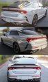 M Style High Kick Kdm Gloss Black Rear Glass Window Roof Spoiler Wing Compatible With 2021-2023 Kia K5 Lx Lxs Gt Ex All Models