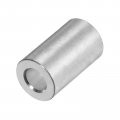 Uxcell 10pcs Aluminum Spacer 5mm Bore 10mm Od 20mm Length Screw Standoff Bushing Plain Finish Round For M5 Screws Bolts And