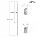 Uxcell Hss High Speed Steel Extra Long Twist Drill Bits 3mm Diameter 160mm Length For Hardened Metal Woodwork Plastic Aluminum