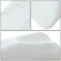 To3014104 Factory Style Car Coolant Reservoir Overflow Bottle Tank With Cap Compatible Toyota Corolla 1993-1997 Bare White