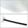 To3014104 Factory Style Car Coolant Reservoir Overflow Bottle Tank With Cap Compatible Toyota Corolla 1993-1997 Bare White