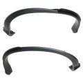 Rear Wheel Opening Molding Pair For Honda Cr-v 2012 2013 2014 2015 2016 Driver And Passenger Side Black Pp Plastic Ho1790104 