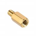 Uxcell M4x10mm 6mm Male-female Brass Hex Pcb Motherboard Spacer Standoff For Fpv Drone Quadcopter Computer Circuit Board 30pcs